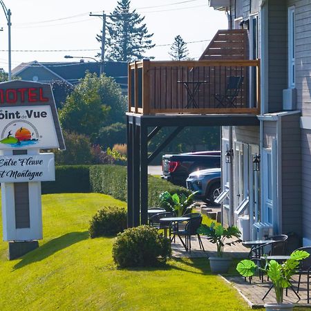 Motel Le Point De Vue La Malbaie Kültér fotó