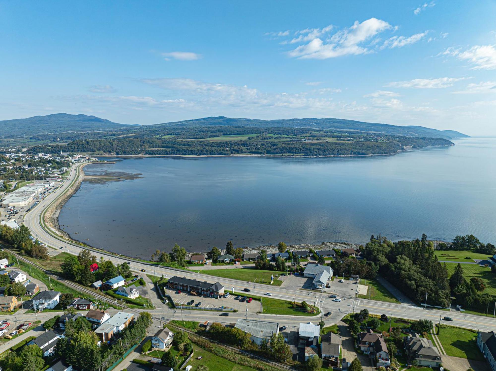 Motel Le Point De Vue La Malbaie Kültér fotó