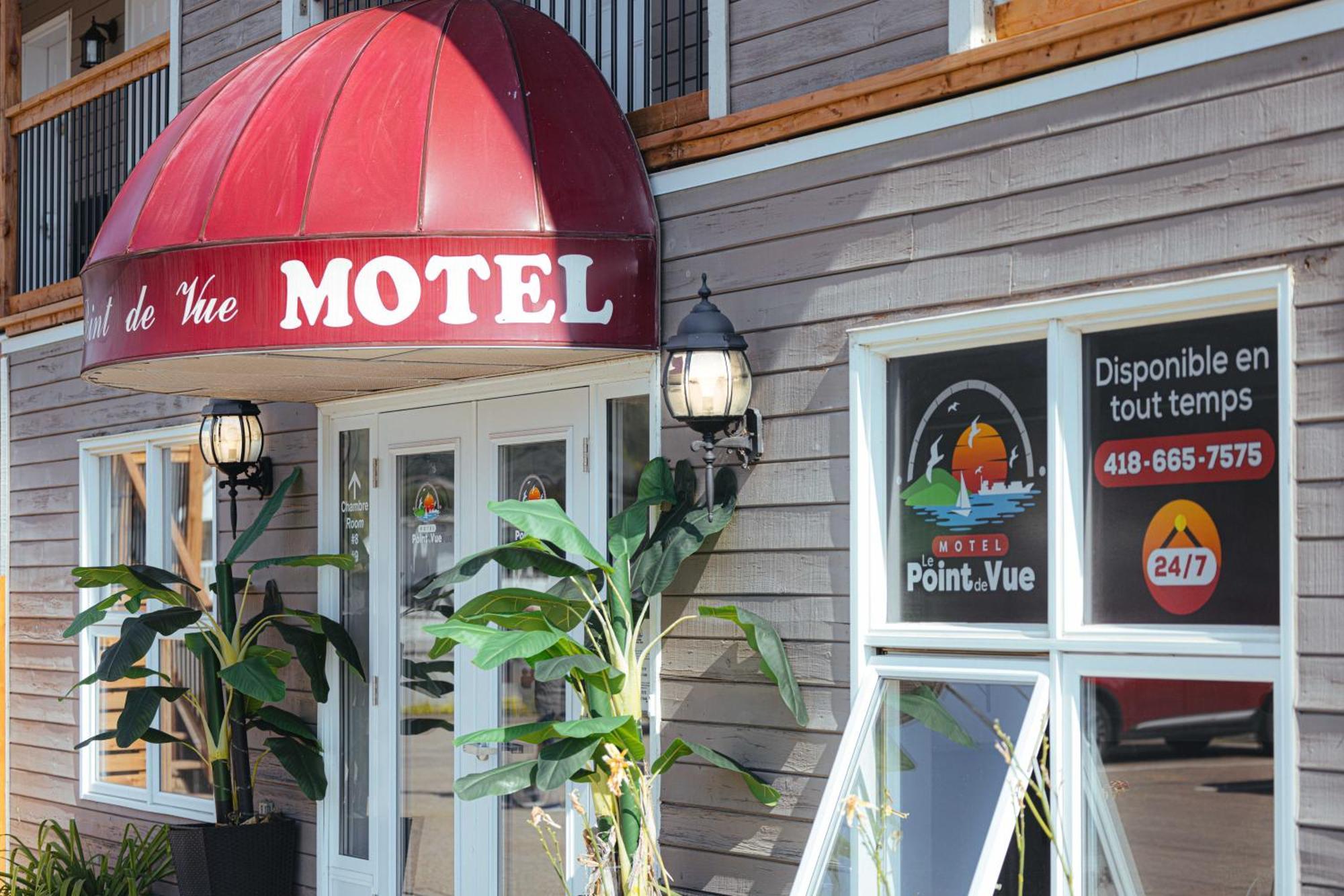 Motel Le Point De Vue La Malbaie Kültér fotó