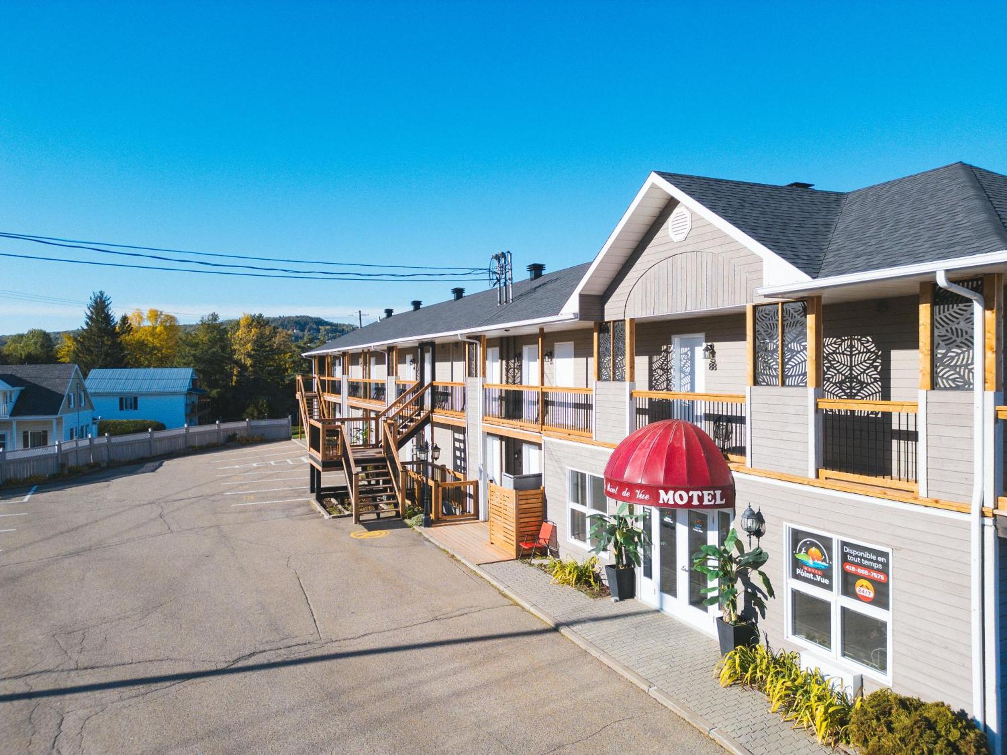 Motel Le Point De Vue La Malbaie Kültér fotó