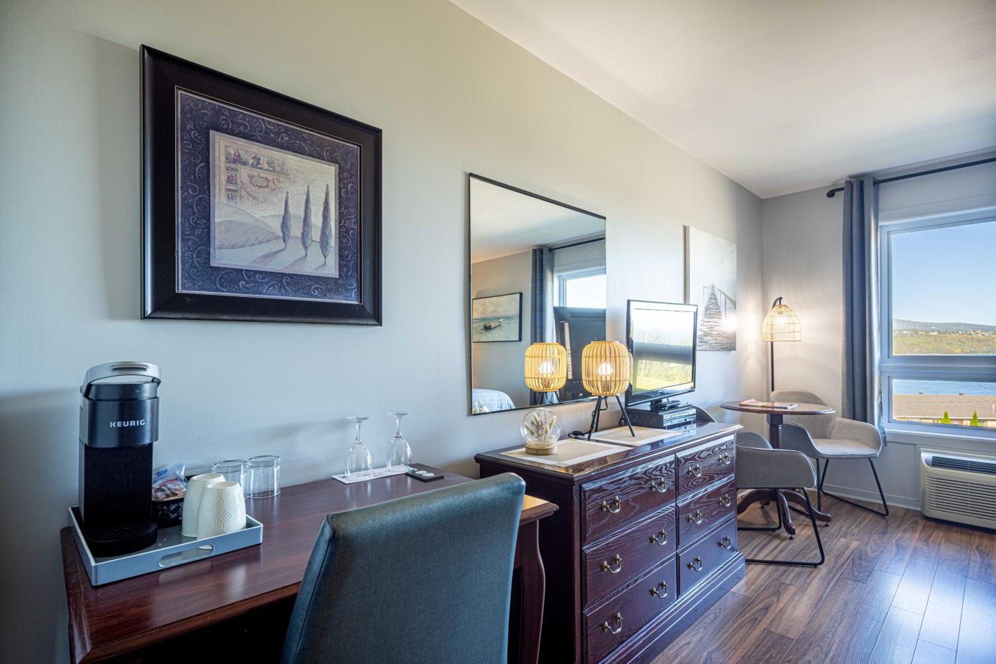 Motel Le Point De Vue La Malbaie Kültér fotó