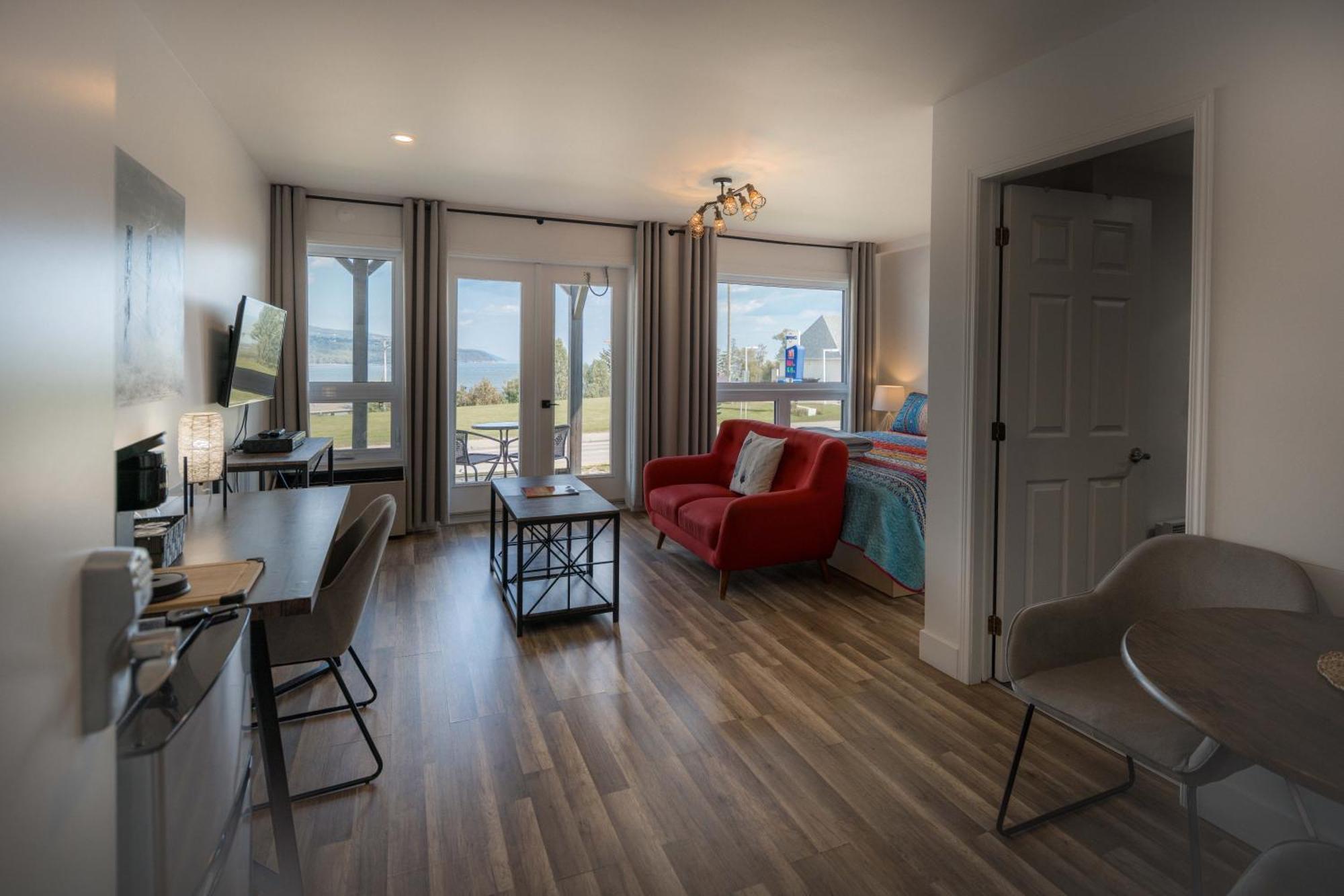 Motel Le Point De Vue La Malbaie Kültér fotó