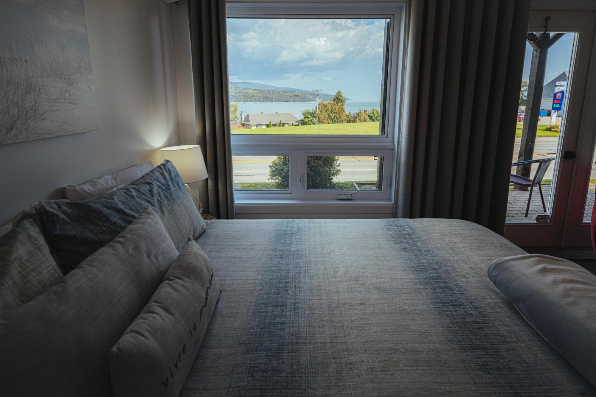 Motel Le Point De Vue La Malbaie Kültér fotó