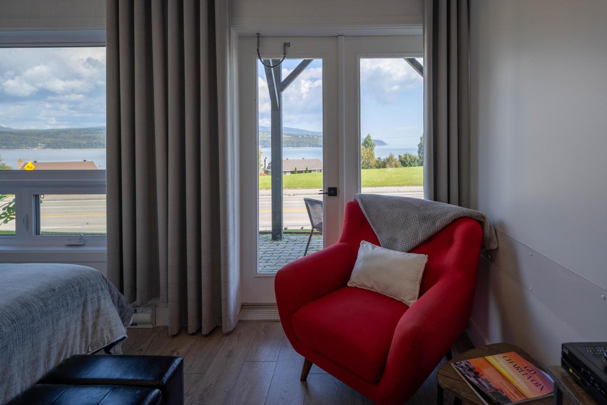 Motel Le Point De Vue La Malbaie Kültér fotó